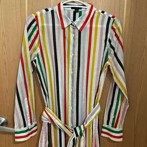 J Crew striped dress